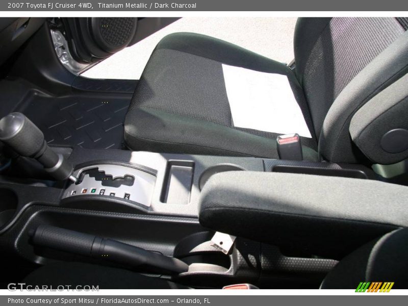 Titanium Metallic / Dark Charcoal 2007 Toyota FJ Cruiser 4WD