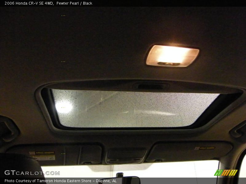 Pewter Pearl / Black 2006 Honda CR-V SE 4WD