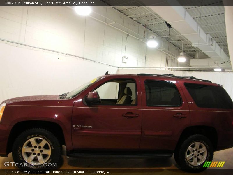 Sport Red Metallic / Light Tan 2007 GMC Yukon SLT