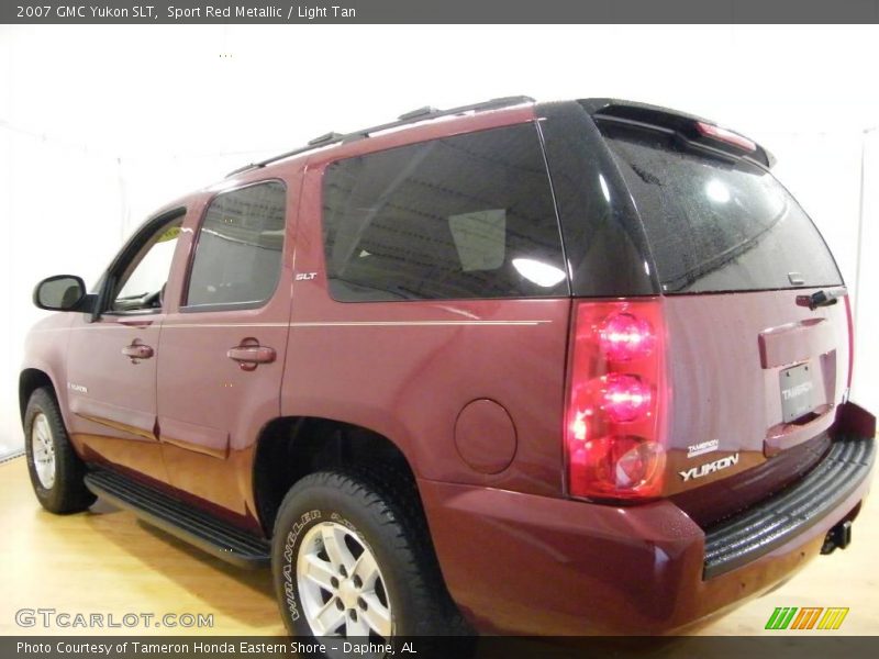 Sport Red Metallic / Light Tan 2007 GMC Yukon SLT