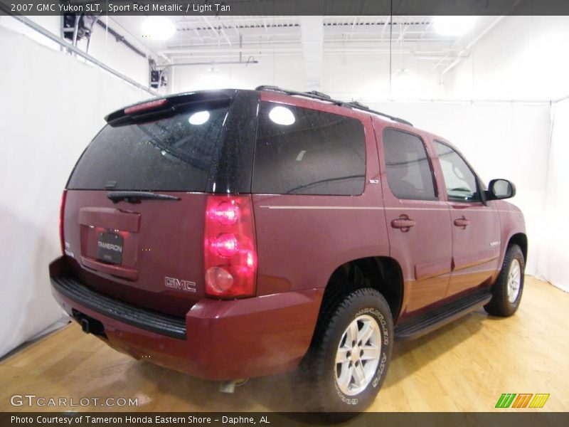 Sport Red Metallic / Light Tan 2007 GMC Yukon SLT