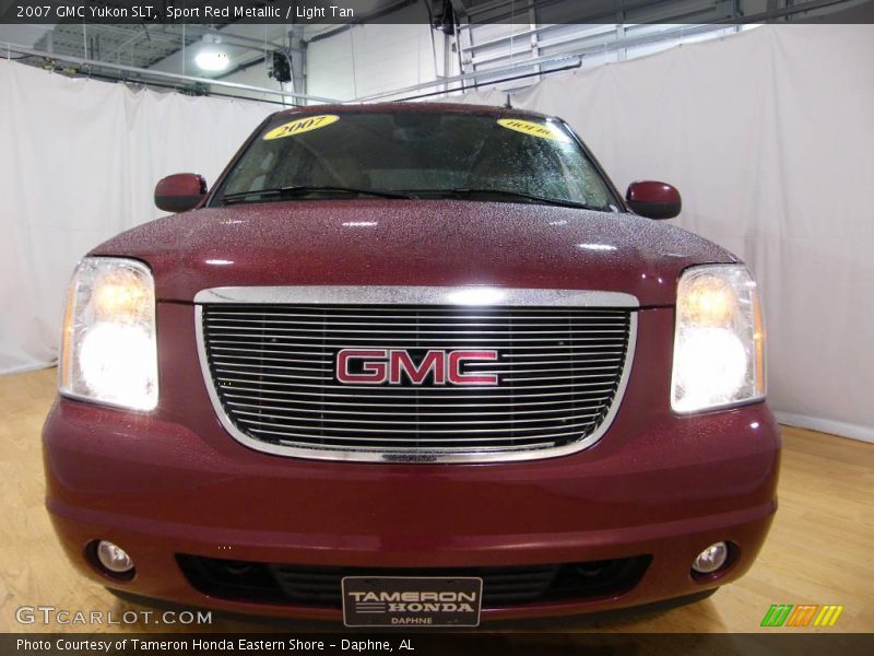 Sport Red Metallic / Light Tan 2007 GMC Yukon SLT