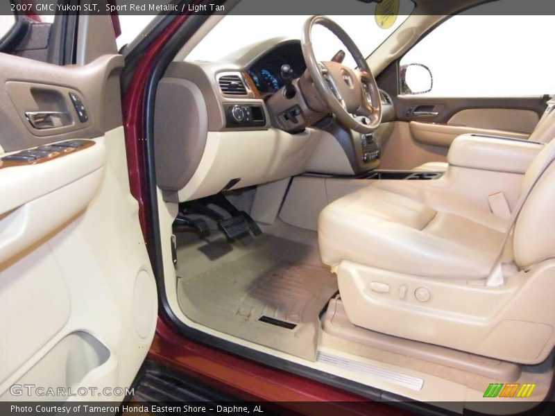 Sport Red Metallic / Light Tan 2007 GMC Yukon SLT