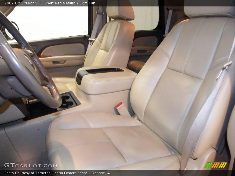 Sport Red Metallic / Light Tan 2007 GMC Yukon SLT