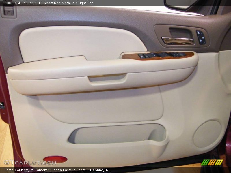 Sport Red Metallic / Light Tan 2007 GMC Yukon SLT