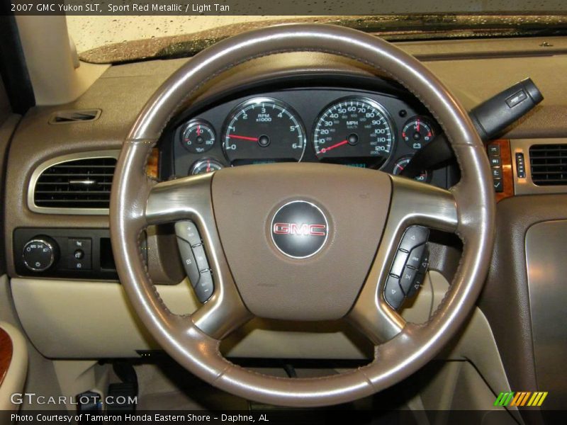 Sport Red Metallic / Light Tan 2007 GMC Yukon SLT