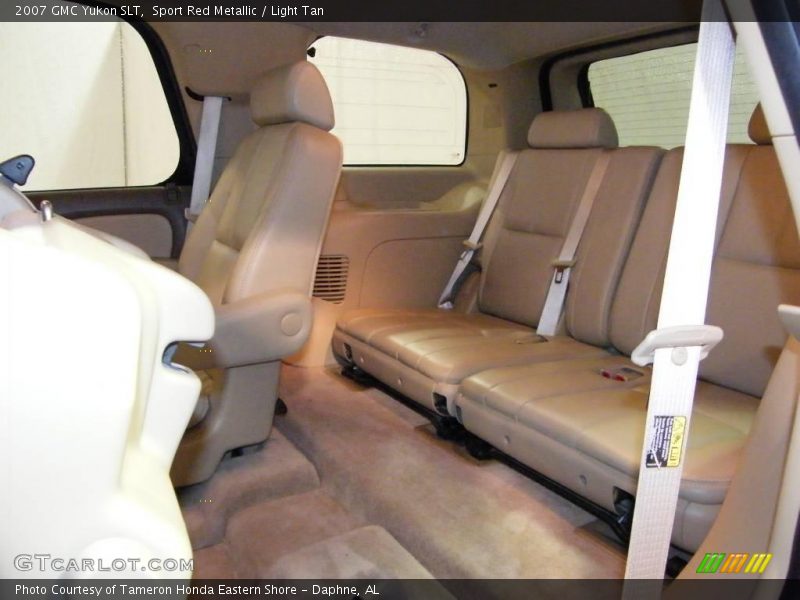 Sport Red Metallic / Light Tan 2007 GMC Yukon SLT