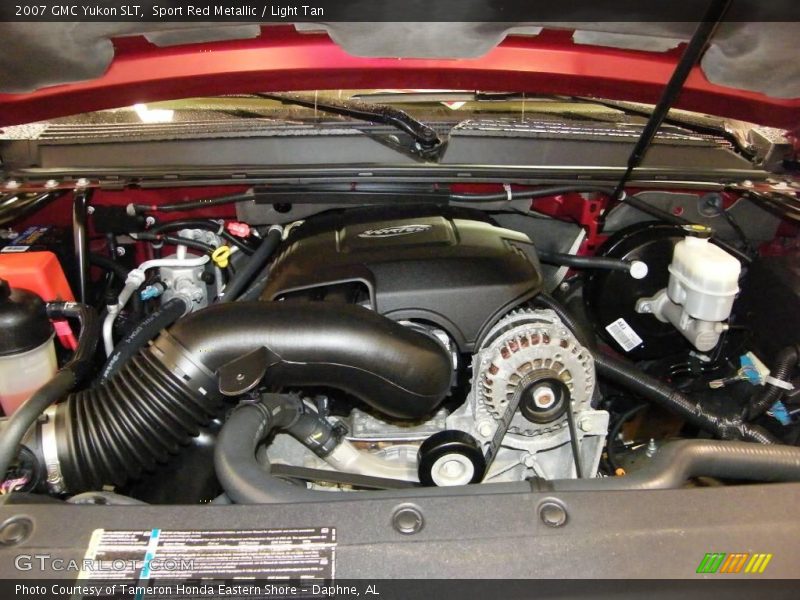 Sport Red Metallic / Light Tan 2007 GMC Yukon SLT