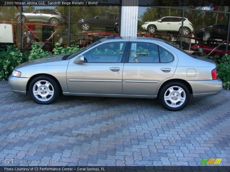Sandrift Beige Metallic / Blond 2000 Nissan Altima GLE