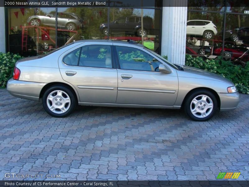 Sandrift Beige Metallic / Blond 2000 Nissan Altima GLE