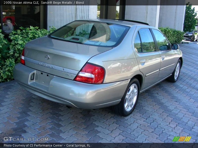 Sandrift Beige Metallic / Blond 2000 Nissan Altima GLE
