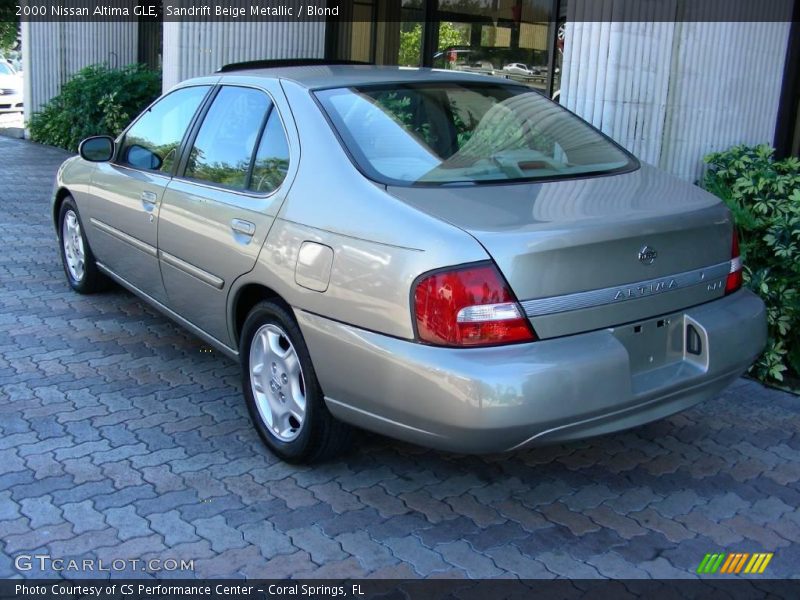 Sandrift Beige Metallic / Blond 2000 Nissan Altima GLE