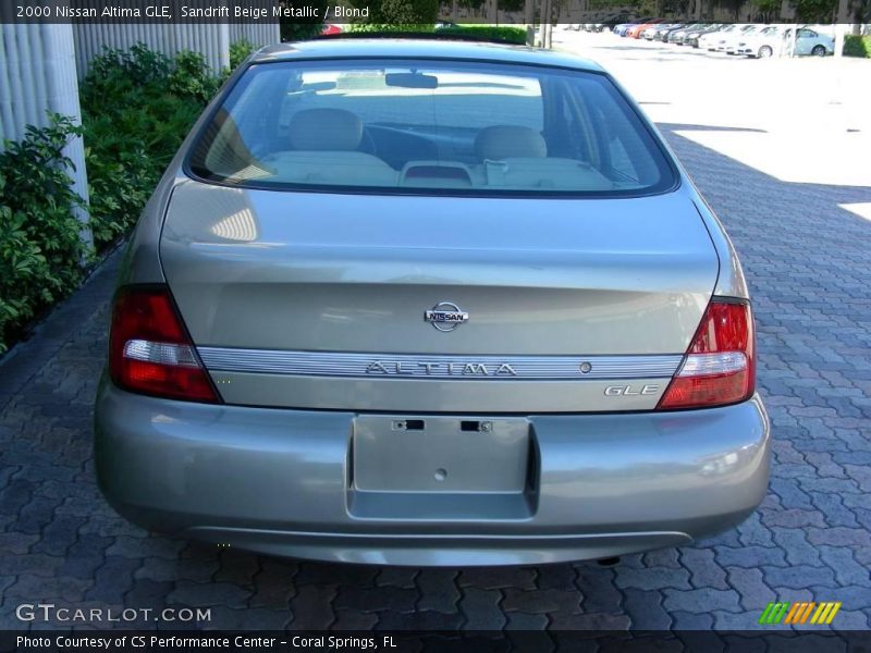 Sandrift Beige Metallic / Blond 2000 Nissan Altima GLE