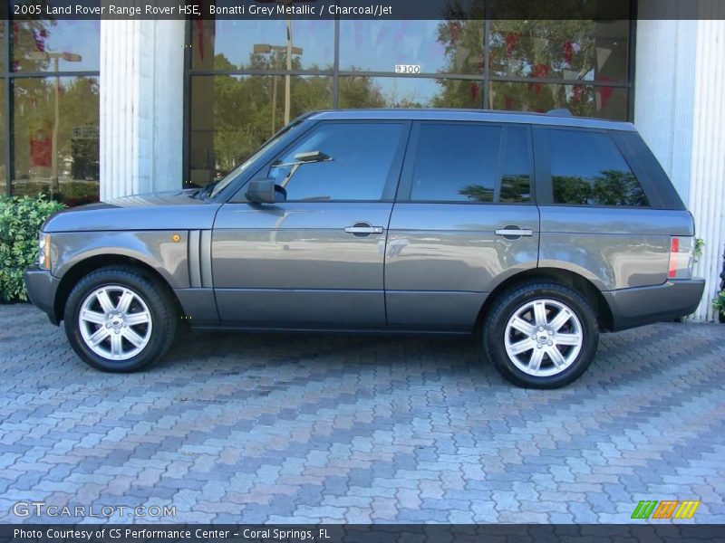 Bonatti Grey Metallic / Charcoal/Jet 2005 Land Rover Range Rover HSE