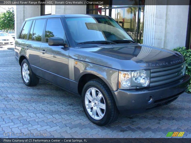 Bonatti Grey Metallic / Charcoal/Jet 2005 Land Rover Range Rover HSE