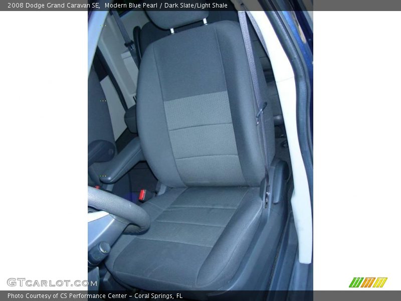 Modern Blue Pearl / Dark Slate/Light Shale 2008 Dodge Grand Caravan SE
