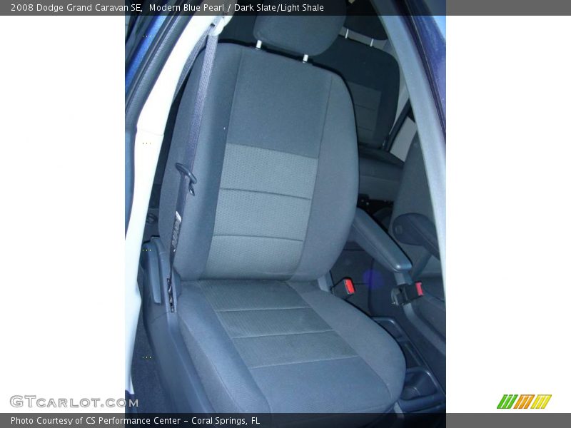 Modern Blue Pearl / Dark Slate/Light Shale 2008 Dodge Grand Caravan SE