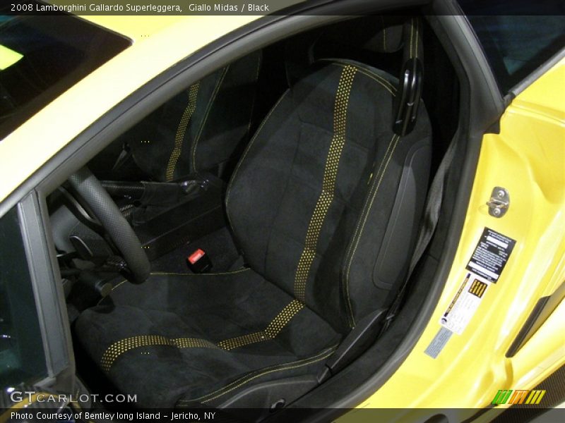  2008 Gallardo Superleggera Black Interior