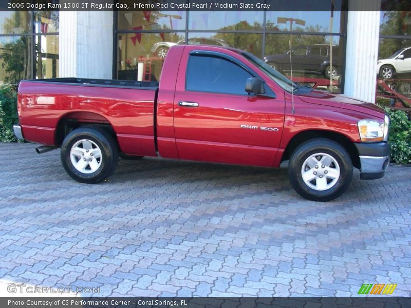 Inferno Red Crystal Pearl / Medium Slate Gray 2006 Dodge Ram 1500 ST Regular Cab