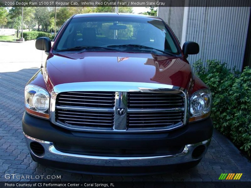 Inferno Red Crystal Pearl / Medium Slate Gray 2006 Dodge Ram 1500 ST Regular Cab