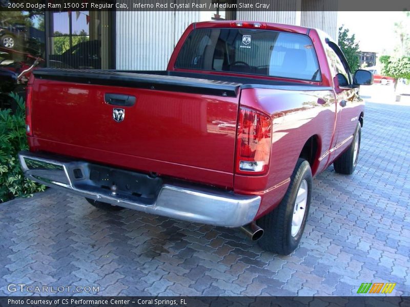 Inferno Red Crystal Pearl / Medium Slate Gray 2006 Dodge Ram 1500 ST Regular Cab