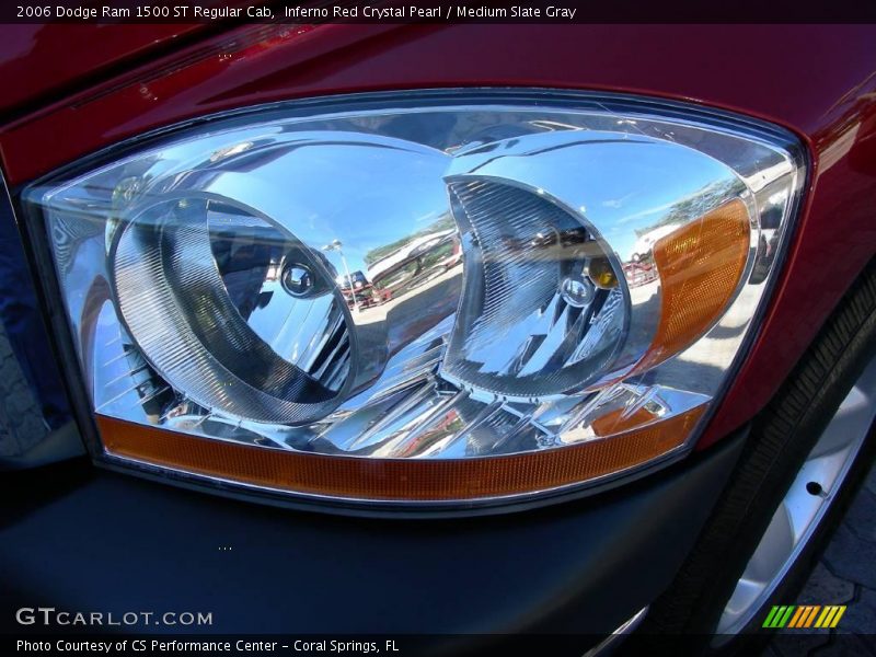 Inferno Red Crystal Pearl / Medium Slate Gray 2006 Dodge Ram 1500 ST Regular Cab