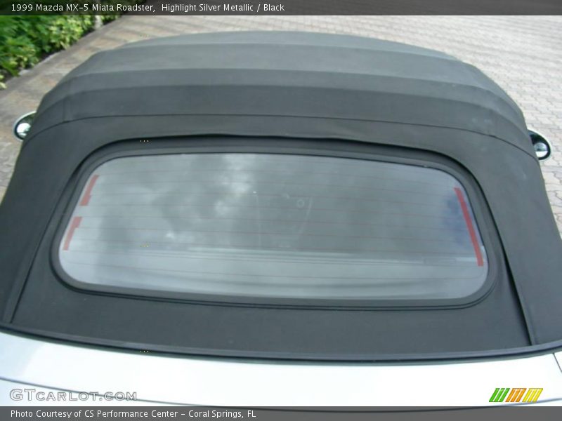 Highlight Silver Metallic / Black 1999 Mazda MX-5 Miata Roadster