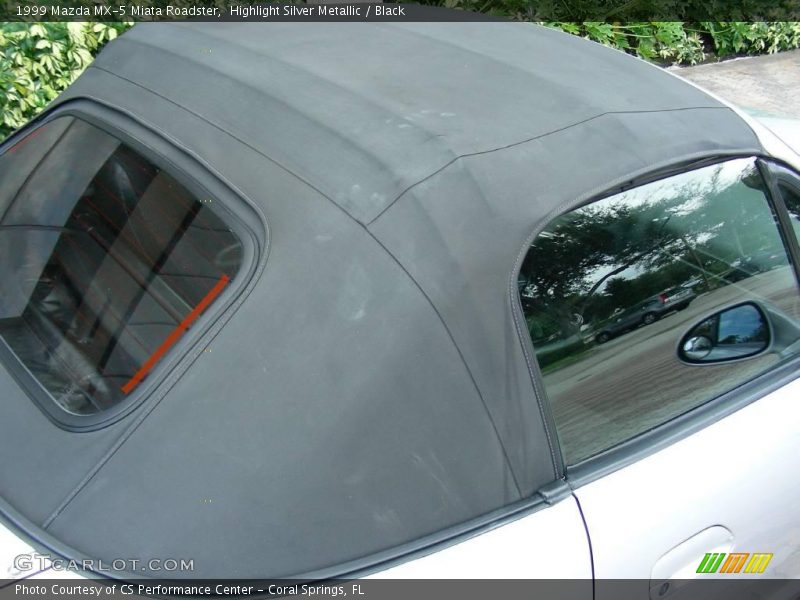 Highlight Silver Metallic / Black 1999 Mazda MX-5 Miata Roadster