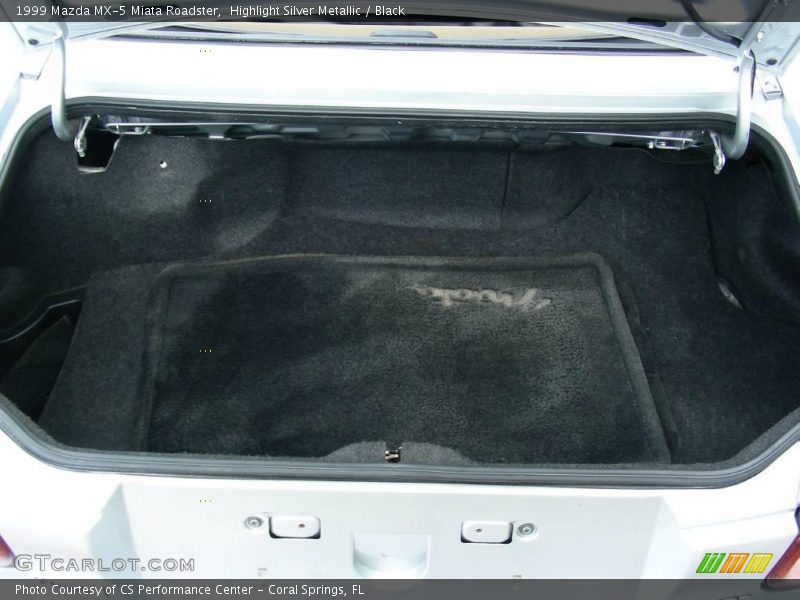 Highlight Silver Metallic / Black 1999 Mazda MX-5 Miata Roadster