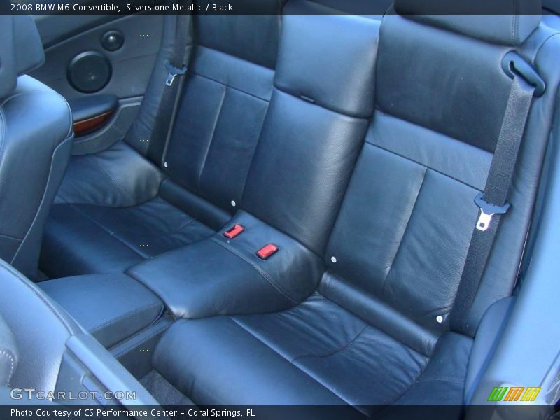 Silverstone Metallic / Black 2008 BMW M6 Convertible
