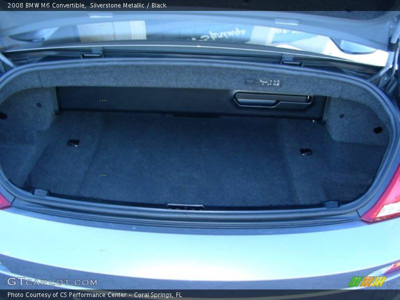 Silverstone Metallic / Black 2008 BMW M6 Convertible