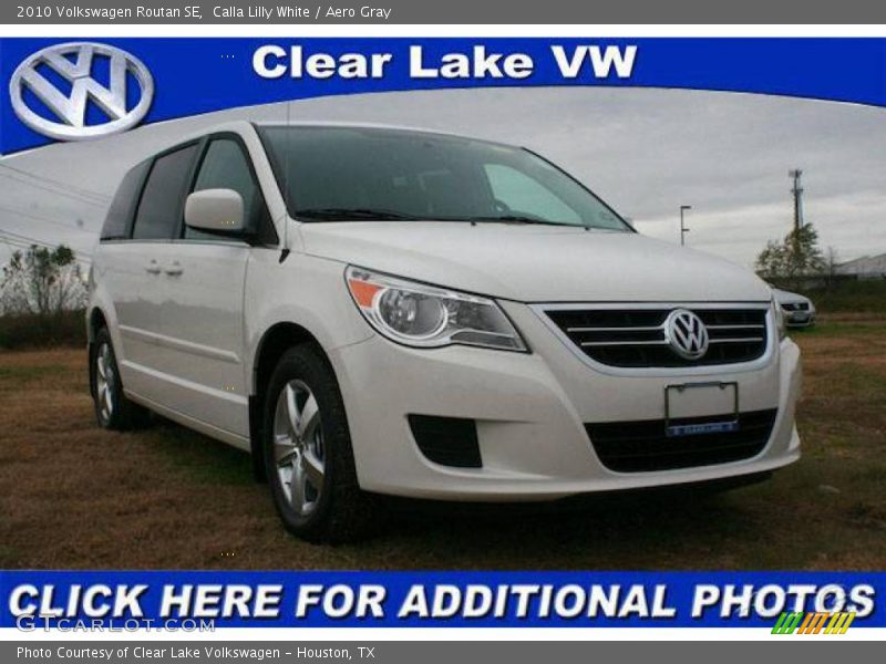 Calla Lilly White / Aero Gray 2010 Volkswagen Routan SE