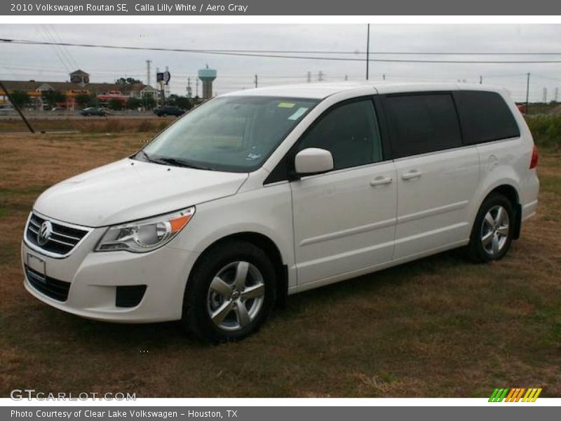 Calla Lilly White / Aero Gray 2010 Volkswagen Routan SE