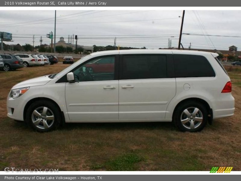Calla Lilly White / Aero Gray 2010 Volkswagen Routan SE