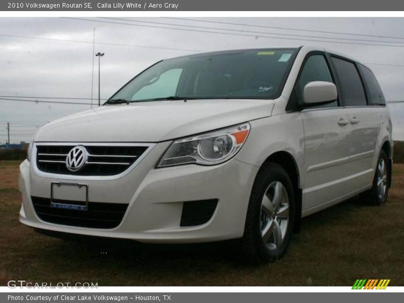 Calla Lilly White / Aero Gray 2010 Volkswagen Routan SE