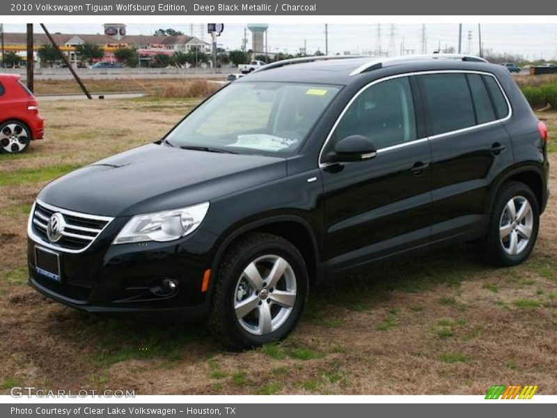 Deep Black Metallic / Charcoal 2010 Volkswagen Tiguan Wolfsburg Edition