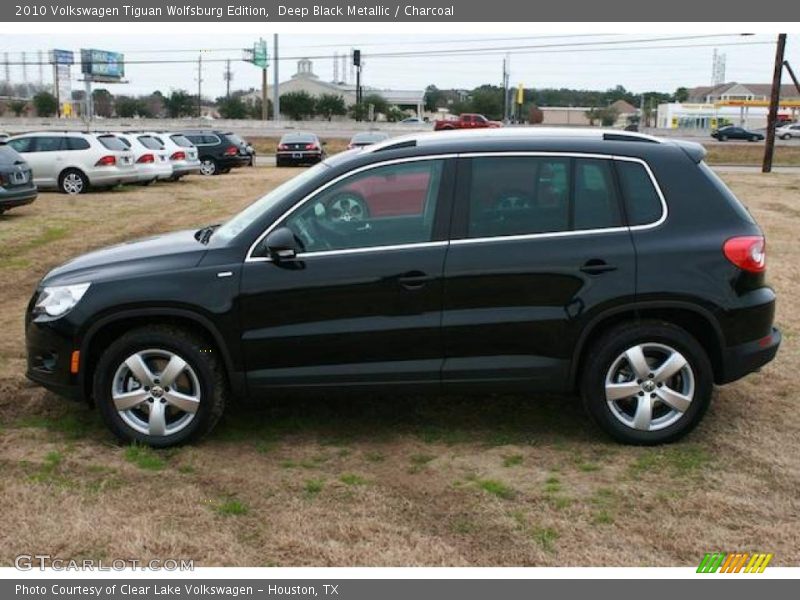 Deep Black Metallic / Charcoal 2010 Volkswagen Tiguan Wolfsburg Edition