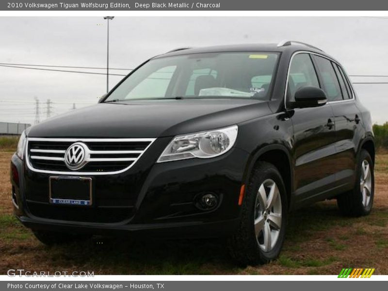 Deep Black Metallic / Charcoal 2010 Volkswagen Tiguan Wolfsburg Edition