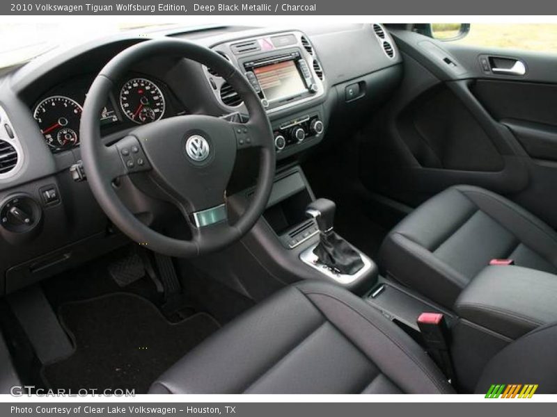 Deep Black Metallic / Charcoal 2010 Volkswagen Tiguan Wolfsburg Edition