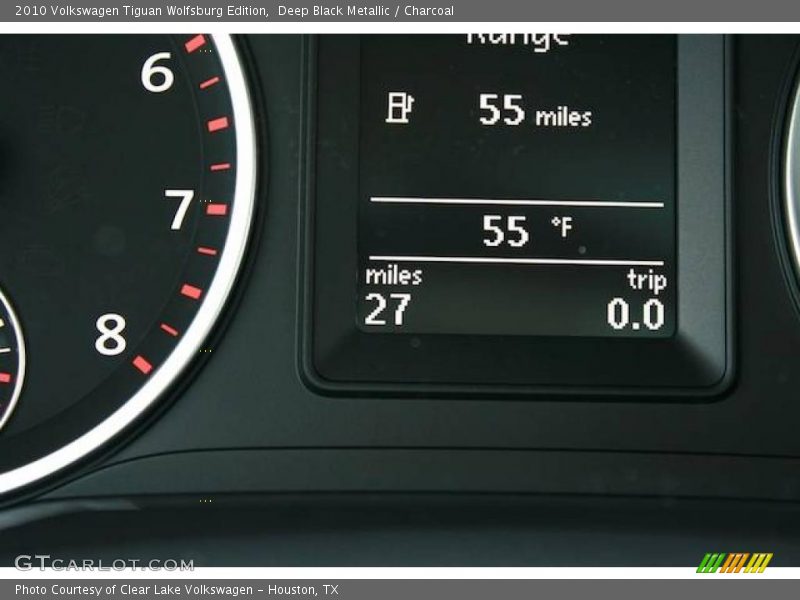 Deep Black Metallic / Charcoal 2010 Volkswagen Tiguan Wolfsburg Edition