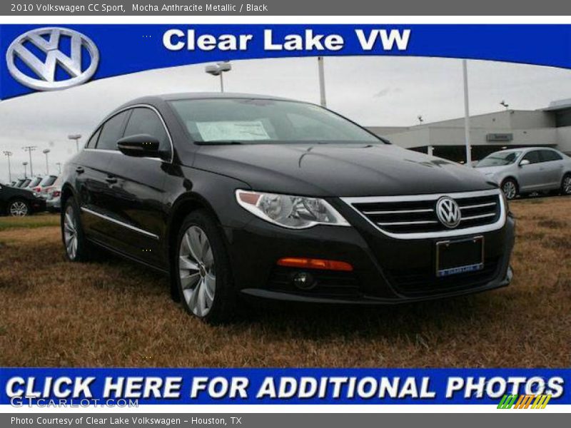 Mocha Anthracite Metallic / Black 2010 Volkswagen CC Sport