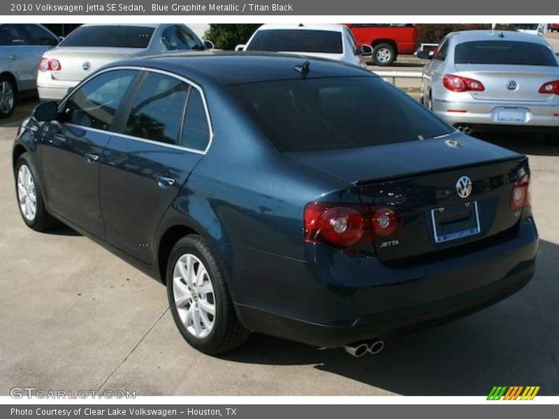 Blue Graphite Metallic / Titan Black 2010 Volkswagen Jetta SE Sedan