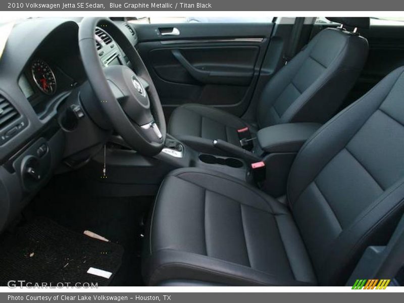 Blue Graphite Metallic / Titan Black 2010 Volkswagen Jetta SE Sedan