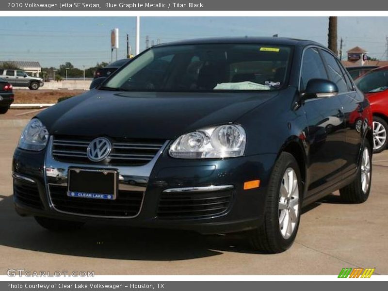 Blue Graphite Metallic / Titan Black 2010 Volkswagen Jetta SE Sedan
