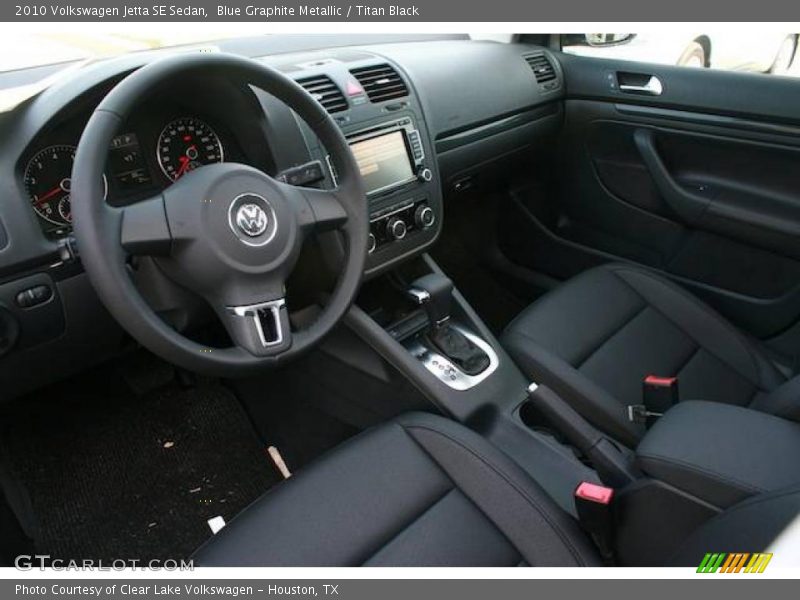 Blue Graphite Metallic / Titan Black 2010 Volkswagen Jetta SE Sedan