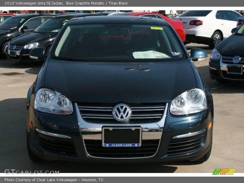 Blue Graphite Metallic / Titan Black 2010 Volkswagen Jetta SE Sedan