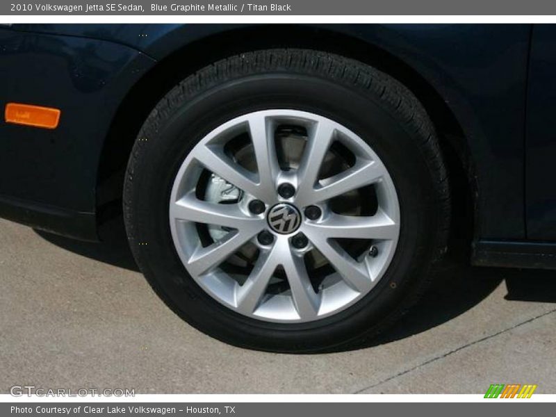 Blue Graphite Metallic / Titan Black 2010 Volkswagen Jetta SE Sedan