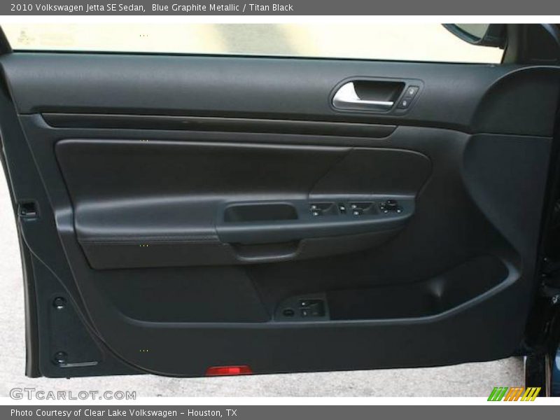 Blue Graphite Metallic / Titan Black 2010 Volkswagen Jetta SE Sedan