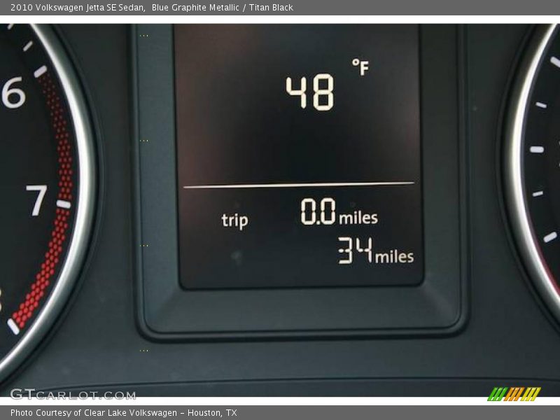 Blue Graphite Metallic / Titan Black 2010 Volkswagen Jetta SE Sedan
