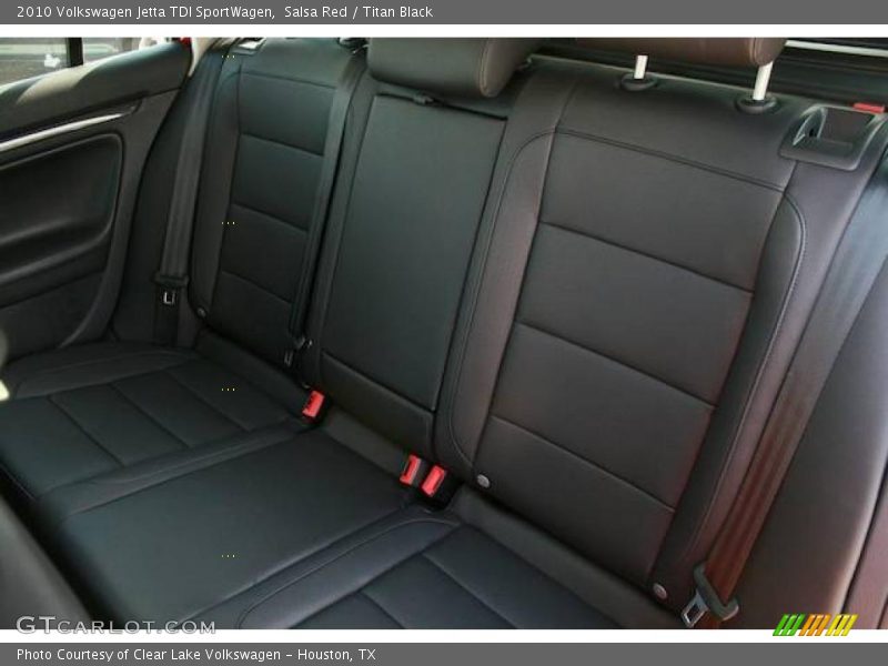 Salsa Red / Titan Black 2010 Volkswagen Jetta TDI SportWagen